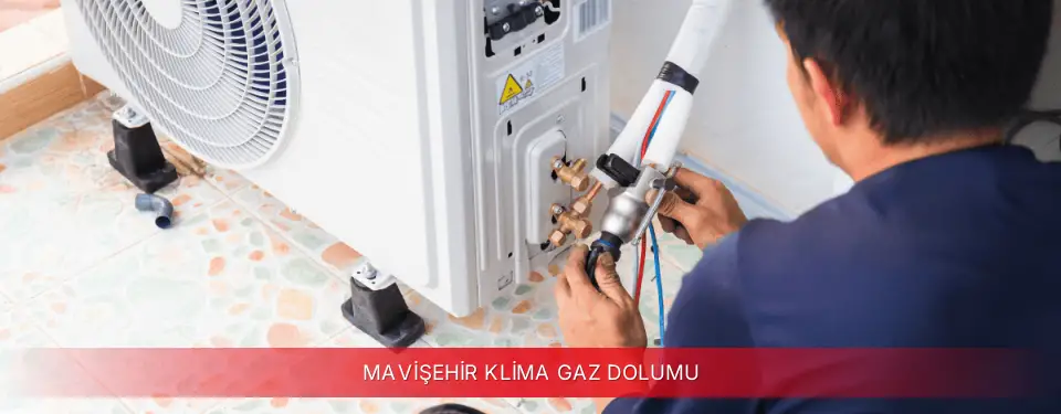 Mavişehir İlçemi Awox Klima Gaz Dolumu